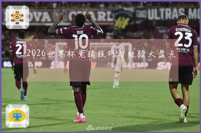 2026世界杯竞猜技巧与经验大盘点